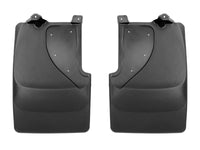 WeatherTech 22-23 Ford Bronco Raptor No Drill Mudflaps Rear Pair - Black
