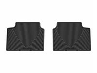 WeatherTech 20-26 Hyundai Sonata 2nd Row Rear All-Weather Floor Mats - Black