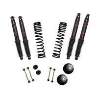 Skyjacker 2.5in GLAD DSL RUB Long Travel SP Black MAX