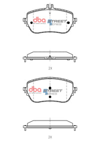 DBA 2018+ Mercedes-Benz CLA Street Series Front Brake Pads