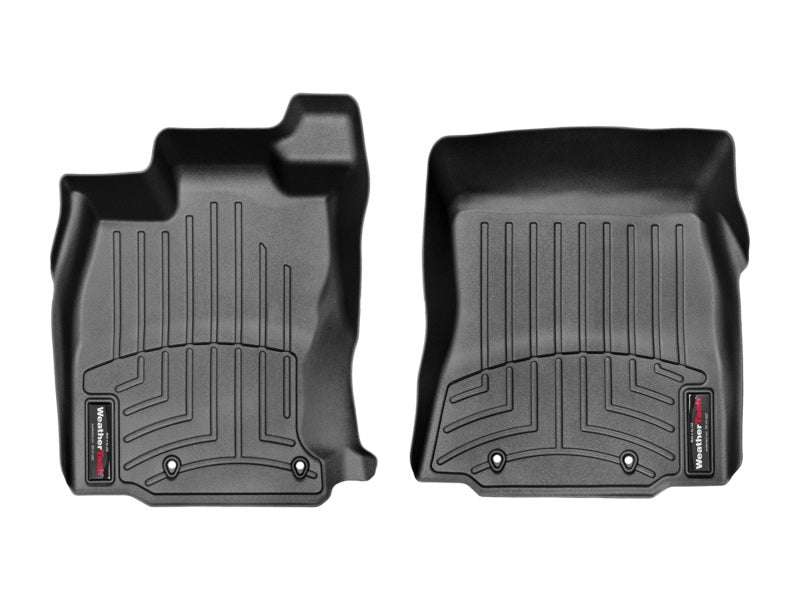 WeatherTech 2013+ Jaguar JX Series Front FloorLiner - Black (Fits Both Wheelbase Lengths; Not RWD)