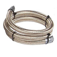 Aeromotive SS Braided Fuel Hose - AN-06 x 8ft