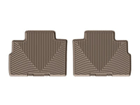 WeatherTech 2020+ Nissan Sentra Rear Rubber Mats - Tan