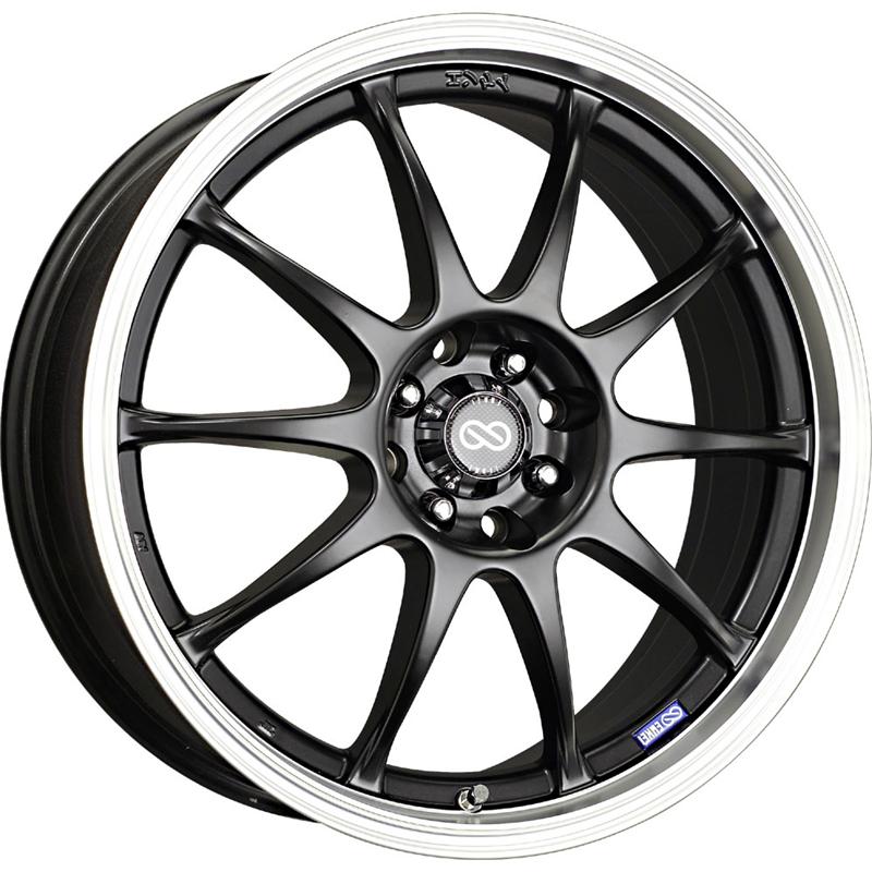 Enkei J10 17X7 4x100/108 42mm Offset 72.6mm Bore Silver Wheel (MOQ 40)
