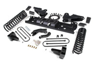 Zone Offroad 2019 Ram 3500 4.5in Radius Arm Brkt 2in Rr Block w/o Overload 6-Bolt TCase Nitro Shocks