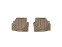 WeatherTech 06-12 BMW 3-Series Coupe Rear Rubber Mats - Tan