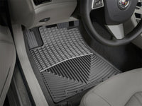 WeatherTech 08-13 Cadillac CTS Front Rubber Mats - Black