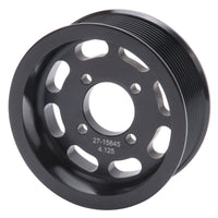 Edelbrock Pulley Supercharger Enforcer 10 Rib 4 125In Black