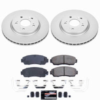 Power Stop 2011 Honda Accord Crosstour Front Z23 Coated Brake Kit