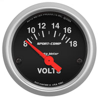 Autometer Sport-Comp 67-68 Camaro/Firebird Dash Kit 6pc Tach / MPH / Fuel / Oil / WTMP / Volt