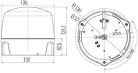 Hella Led Lamp 12/24V Amber Fix Mounting 2Rl