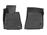 WeatherTech 08-11 Lexus IS Front FloorLiner - Black