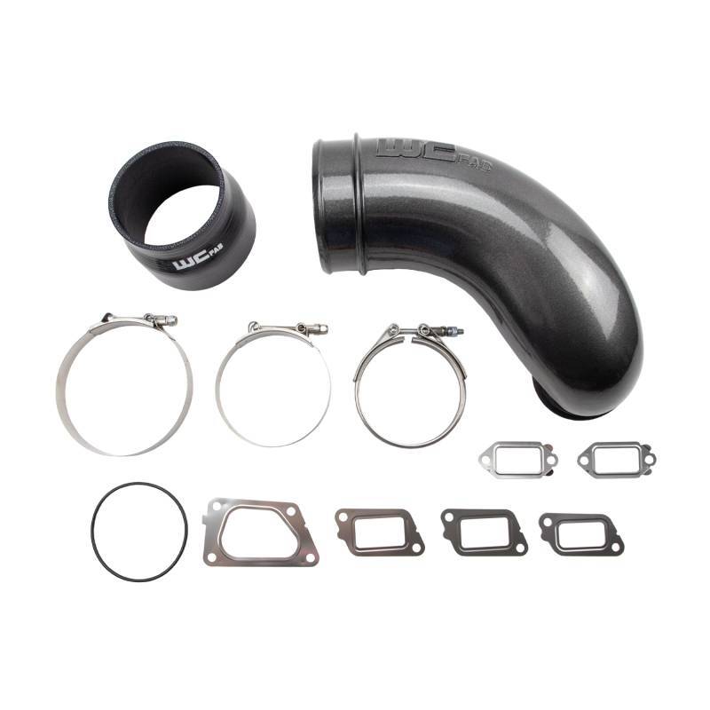 Wehrli 11-16 GM Duramax LML 5in Intake Horn - Sparkle Granny Smith