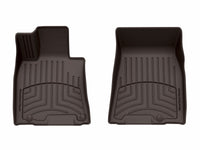 WeatherTech 2026 Genesis GV70 1st Row Front FloorLiner HP - Cocoa