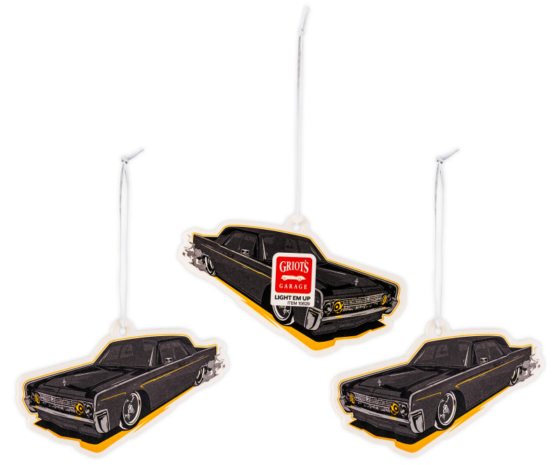 Griots Garage Stinky-Be-Gone Hanging Air Freshener - Light Em Up