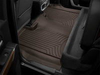 WeatherTech 2019+ Chevrolet Silverado 1500 Rear FloorLiner HP - Cocoa