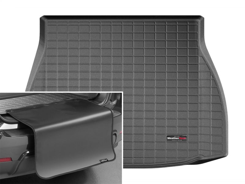 WeatherTech 2021+ Toyota Venza Cargo Liner w/ Bumper Protector - Black