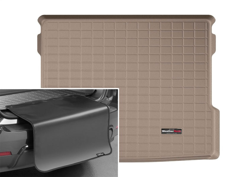 WeatherTech 2020+ Mercedes-Benz GLB-Class Cargo With Bumper Protector - Tan