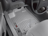 WeatherTech 08-13 Toyota Highlander Front FloorLiner - Grey
