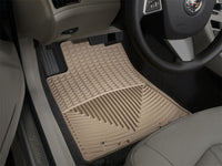 WeatherTech 08-10 Cadillac CTS Front Rubber Mats - Tan