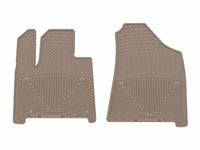 WeatherTech 24-26 Hyundai Santa Fe 1st Row Front All-Weather Floor Mats - Tan