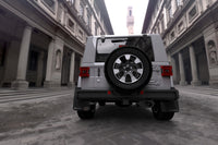 Rally Armor 18-25 Jeep JL Wrangler Black UR Mud Flap w/White Logo