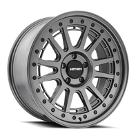 Mayhem 8305 Compass 17x9 / 5x127 BP/ -6mm Offset / 78.1mm Hub Matte Gunmetal w/Blk Bolt Wheel