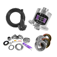 Yukon Gear 9.75in Ford 4.11 Rear Ring & Pinion Install Kit 34 Spline Positraction Axle Bearings