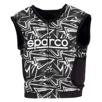 Sparco Vest SJ Pro K-3 130 - BLK/WHT