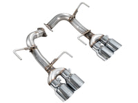 AWE Tuning 22-25 Subaru VB WRX Track Edition Axle-Back Exhaust - Chrome Silver Tips