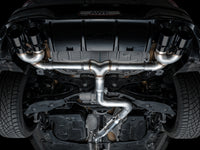 AWE Tuning MK8 Volkswagen Golf R 3in Track Edition Quad Exhaust - Diamond Black Tips