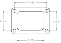 Cometic Garrett T6 .010in Rubber Coated Stainless Turbo Inlet Flange Gasket