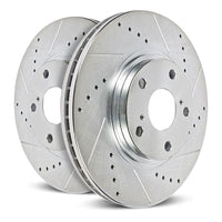 Power Stop 23-24 Acura Integra Rear Drilled & Slotted Rotor (Pair)