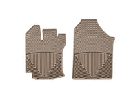 WeatherTech 09-11 Toyota Venza Front Rubber Mats - Tan