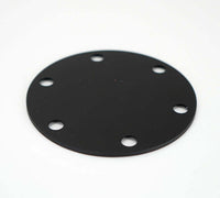 NRG Horn Delete Plate Laser Logo - Black