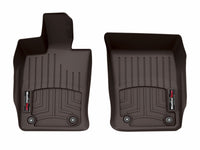 WeatherTech 24-26 Porsche Panamera 1st Row Front FloorLiner - Cocoa