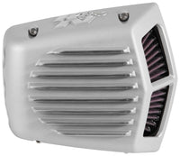 K&N Street Metal Intake System 08-16 Harley-Davidson Shaker Silver H/D Touring Models