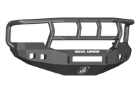 Road Armor 05-07 Ford F-250 Stealth Front Bumper w/Titan II Guard Wide Flare - Tex Blk