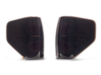 Raxiom 09-14 Ford F-150 Styleside Axial Series LED Tail Lights- Black Housing- Smoked Lens
