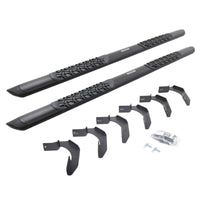 Go Rhino 05-27 Nissan Frontier King Cab Pickup V-Series V3 Side Steps & Brackets Complete Kit