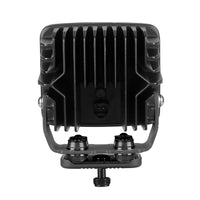 Go Rhino Xplor Bright Series Rectangle Single LED Spot Light Kit (Surface Mount) 5in. - Blk (Pair)