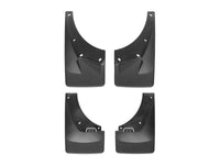 WeatherTech 07+ Chevrolet Avalanche No Drill Mudflaps - Black