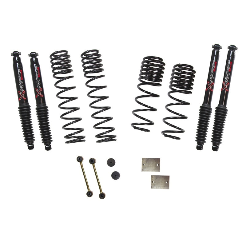 Skyjacker 2020 Jeep JL 4WD Rubicon Diesel 1.5in Dual Rate Long Travel Sus Lift Kit w/Blk Max Shocks