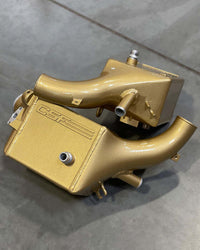 CSF 16-21 BMW M5 (F90) / 17-21 BMW M8 (F91/F92/F93) Twin Charge-Air-Cooler Set - Carbon Gold Matte