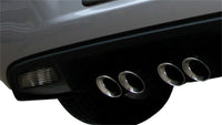 Corsa 06-08 Chevrolet Corvette C6 (A/T) 2.5in Sport Cat-Back Exhaust - 3.5in Black Twin Tips