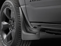 WeatherTech 19+ Dodge Ram w/o Factory Flares Front No Drill Mudflaps - Black