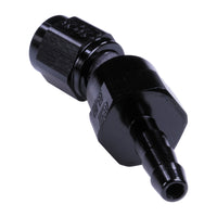 Russell 4AN ProClassic Crimp 30 Degree Hose End - Black