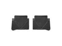 WeatherTech 09+ Nissan Maxima Rear Rubber Mats - Black
