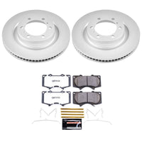 Power Stop 10-23 Lexus GX460 Front Z36 Coated Truck & Tow Brake Kit
