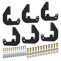 Westin 14-18 Chevy/GMC Silverado/Sierra 1500/2500/3500 Double Cab Outlaw Drop Nerf Bars Tex Black